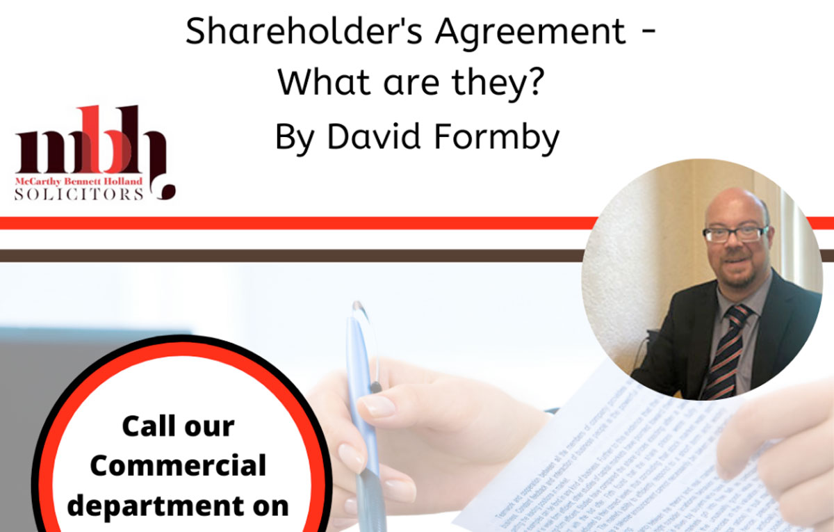 Shareholder’s Agreements – What are they?